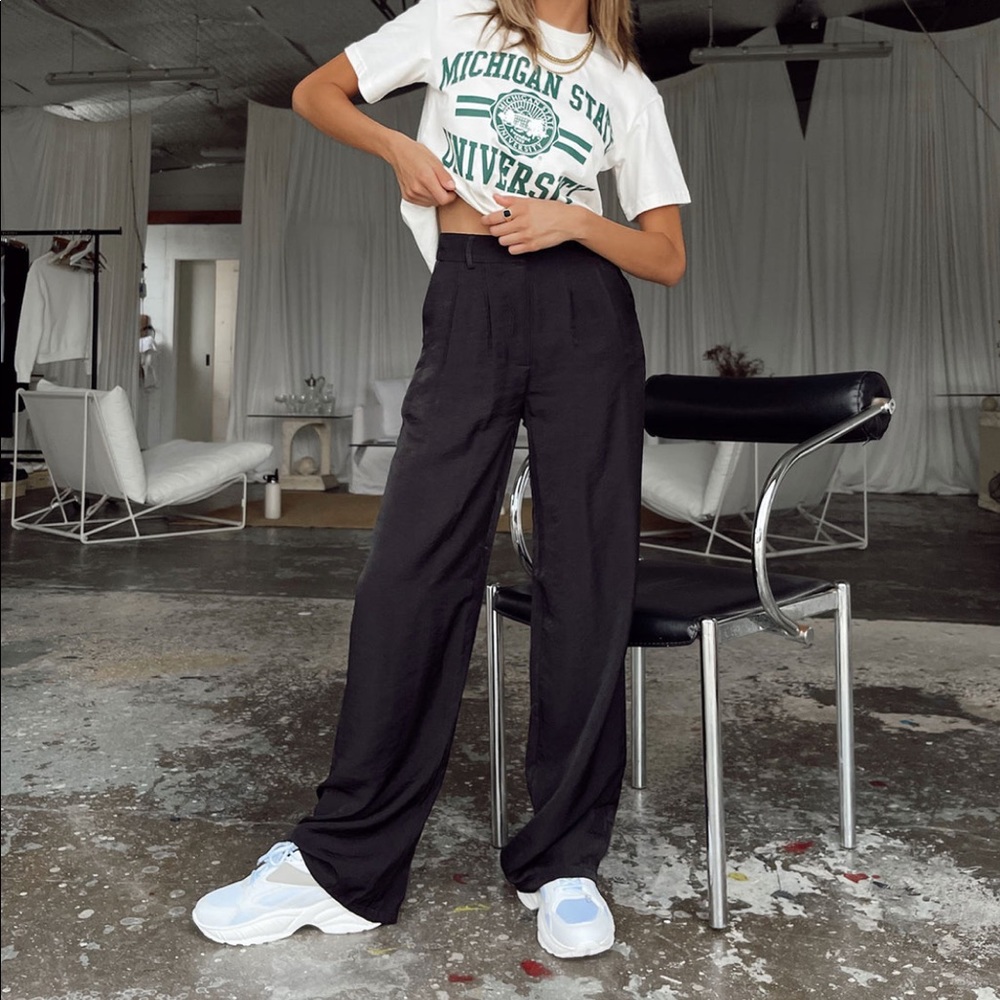 NWT Princess Polly Kacey Black Pants